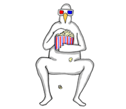 Bird to pose sticker #2887525