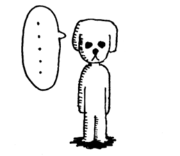 Dog man to rely sticker #2888000