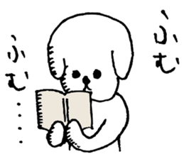 Dog man to rely sticker #2888003