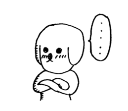 Dog man to rely sticker #2888006