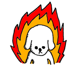 Dog man to rely sticker #2888008