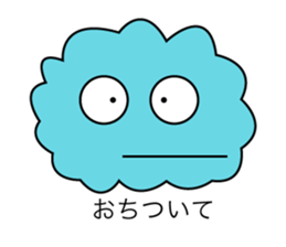 Action rabbit sticker #2888118