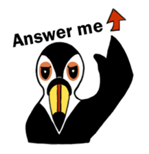 About four animal friends ! sticker #2888139