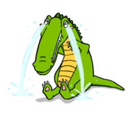 About four animal friends ! sticker #2888142