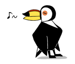 About four animal friends ! sticker #2888155