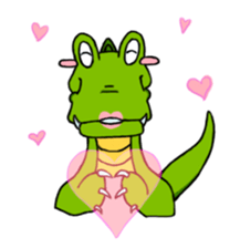 About four animal friends ! sticker #2888162