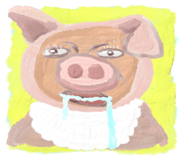 Noisy animals sticker #2888223