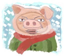 Noisy animals sticker #2888229