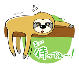 Go leisurely "SLOTH" sticker #2888500