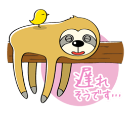Go leisurely "SLOTH" sticker #2888505