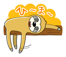 Go leisurely "SLOTH" sticker #2888514