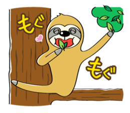 Go leisurely "SLOTH" sticker #2888528