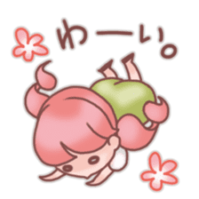 Tiny "Sakura-Mochi" sticker sticker #2889382