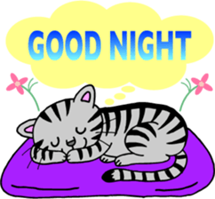 A greeting is extended from animals sticker #2889743