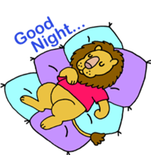 A greeting is extended from animals sticker #2889746