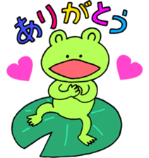 A greeting is extended from animals sticker #2889750