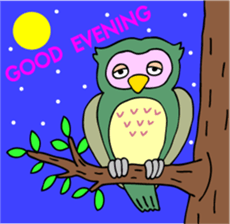 A greeting is extended from animals sticker #2889754