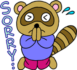 A greeting is extended from animals sticker #2889761