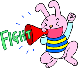 A greeting is extended from animals sticker #2889776