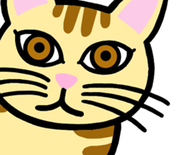 I am a cat.Thank you.2! sticker #2889933