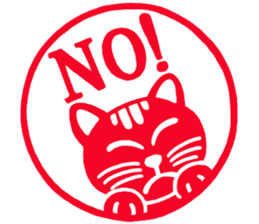 I am a cat.Thank you.2! sticker #2889937