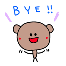 FUNNY BEAR!! sticker #2890180