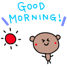 FUNNY BEAR!! sticker #2890182