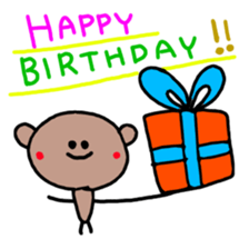 FUNNY BEAR!! sticker #2890206