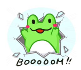 Yan's Frog 3(English version) sticker #2890379