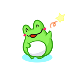 Yan's Frog 3(English version) sticker #2890396