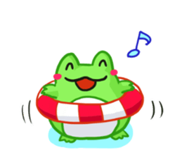 Yan's Frog 3(English version) sticker #2890403