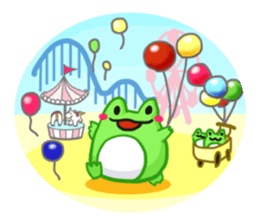 Yan's Frog 3(English version) sticker #2890407