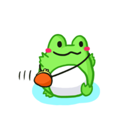 Yan's Frog 3(English version) sticker #2890409