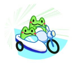 Yan's Frog 3(English version) sticker #2890411