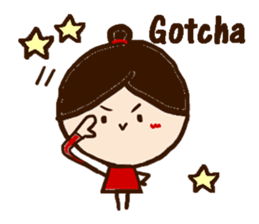 Fukko -English- sticker #2890579