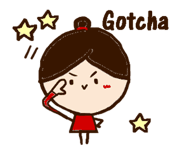 Fukko -English- sticker #2890579