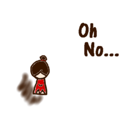 Fukko -English- sticker #2890597