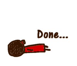 Fukko -English- sticker #2890599