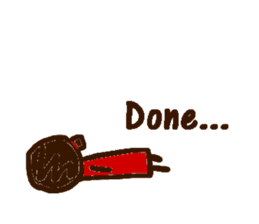 Fukko -English- sticker #2890599