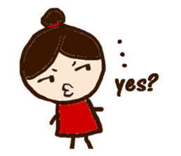 Fukko -English- sticker #2890603