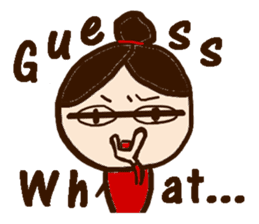 Fukko -English- sticker #2890611