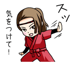 Ninja themepark Hizenyumekaidou sticker #2891140
