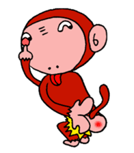 Monkey & Dog sticker #2891283