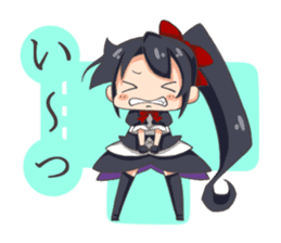 ALICE GIRL (BLACK) sticker #2891324