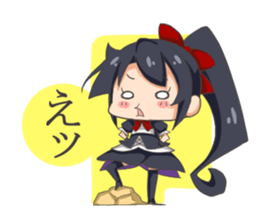 ALICE GIRL (BLACK) sticker #2891326