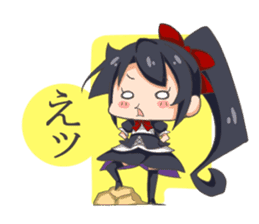 ALICE GIRL (BLACK) sticker #2891326