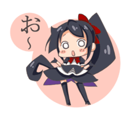 ALICE GIRL (BLACK) sticker #2891327