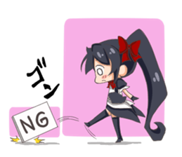 ALICE GIRL (BLACK) sticker #2891329