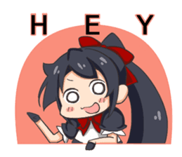 ALICE GIRL (BLACK) sticker #2891330