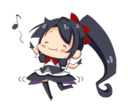 ALICE GIRL (BLACK) sticker #2891342